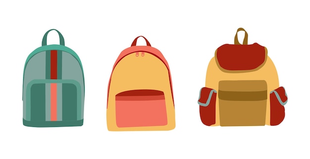 Vector bag flat design