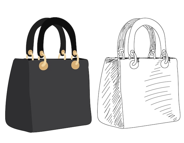 chanel bag clipart