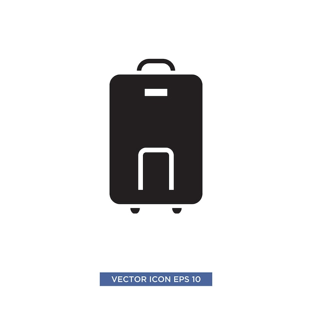 baggage icon vector illustration template