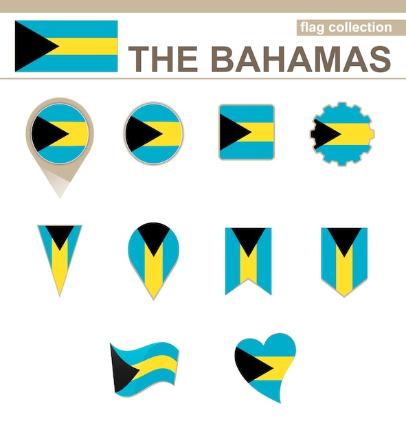 The bahamas flag collection, 12 versioni