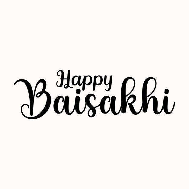 Vector baisakhi new design