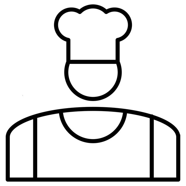 Vector baker vector illustration