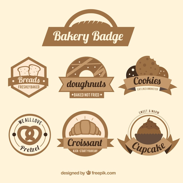 Bakery badges