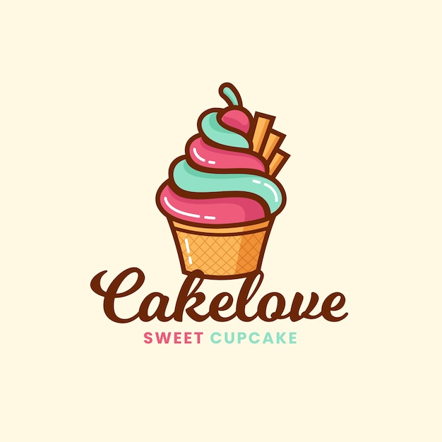 Bakery cake logo