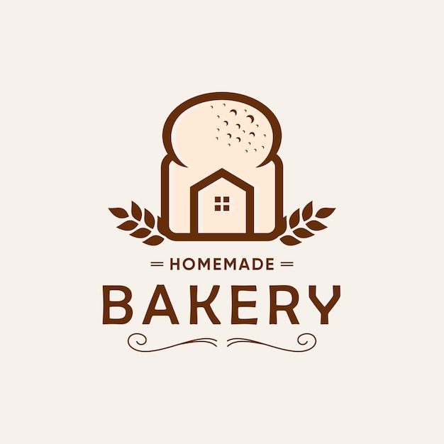 Vector bakery design element vector with creative concept idea