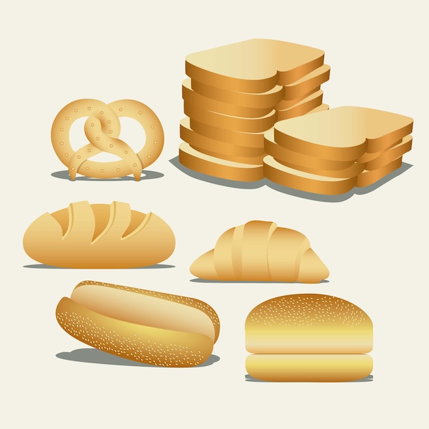 Icone di panetteria