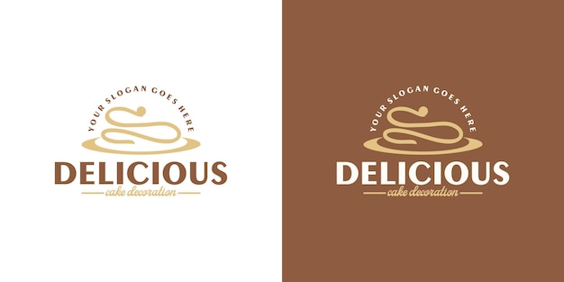 Premium Vector | Bakery logo, cake logo, reference for business