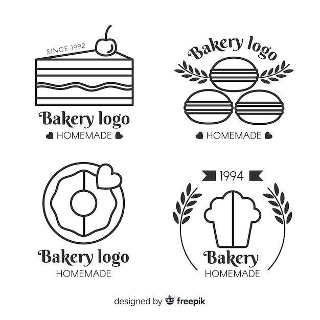 Bakery logo collection