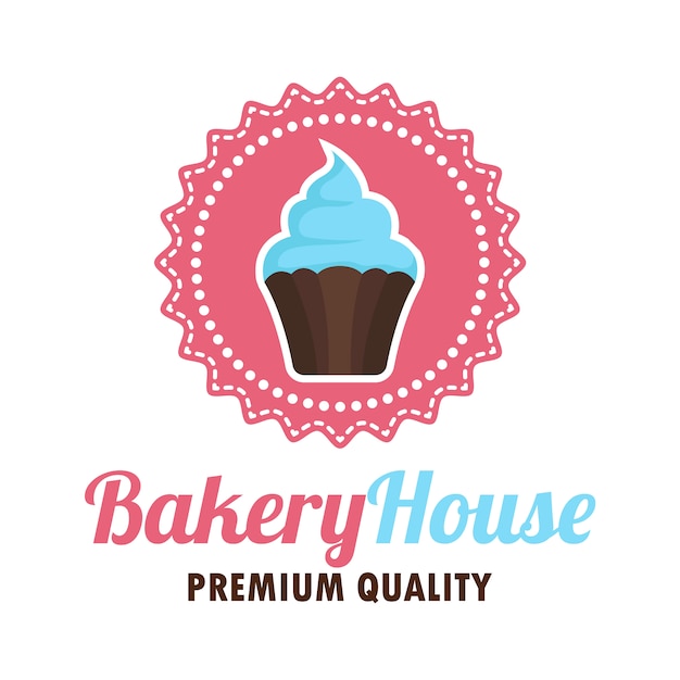 Vector bakery logo design