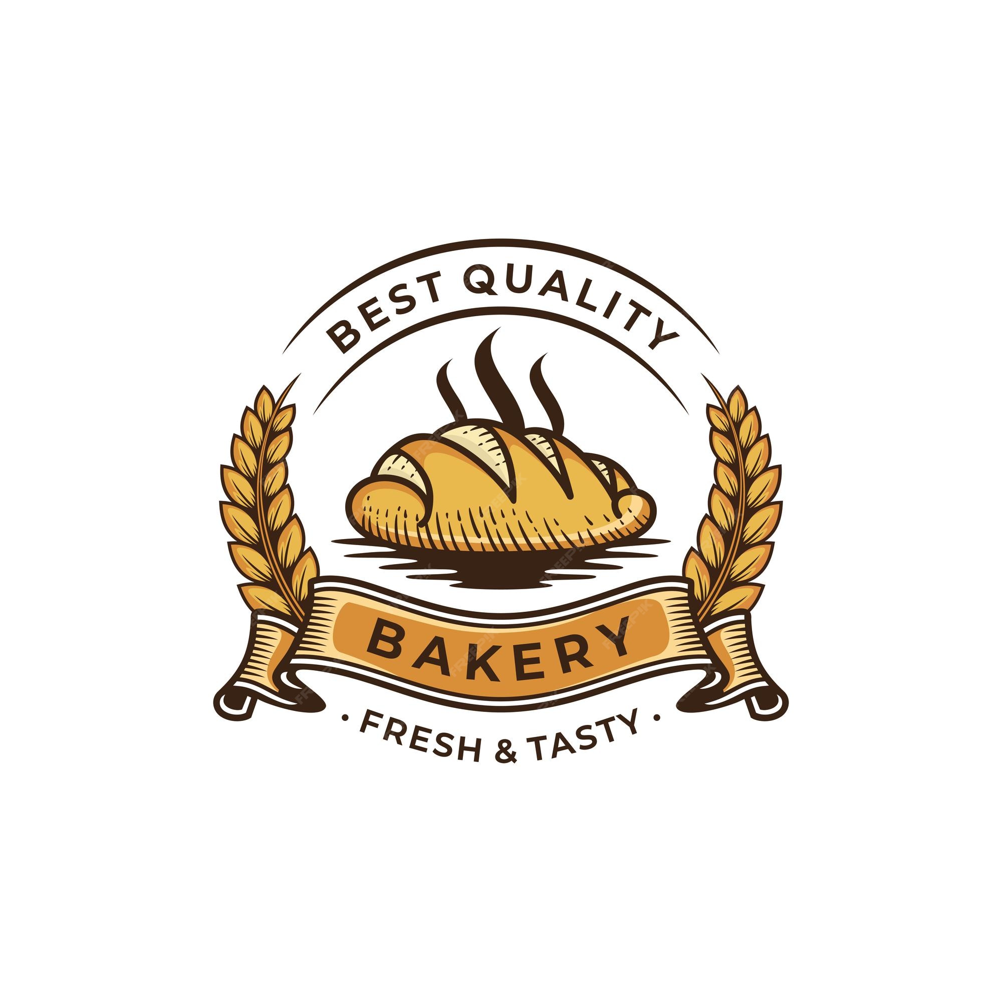 Premium Vector | Bakery logo design