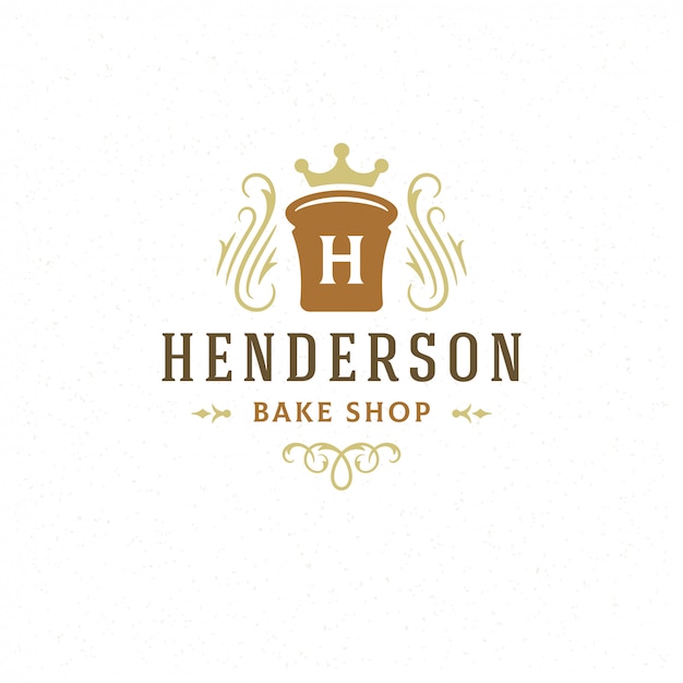 Bakery logo retro