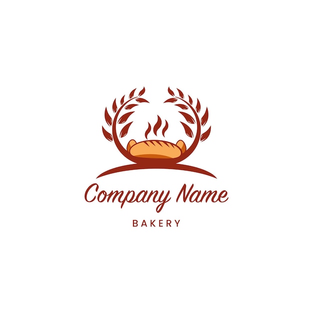 Bakery logo  template for branding design