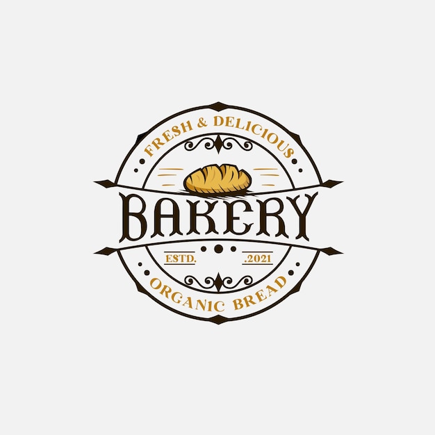 Bakery logo template