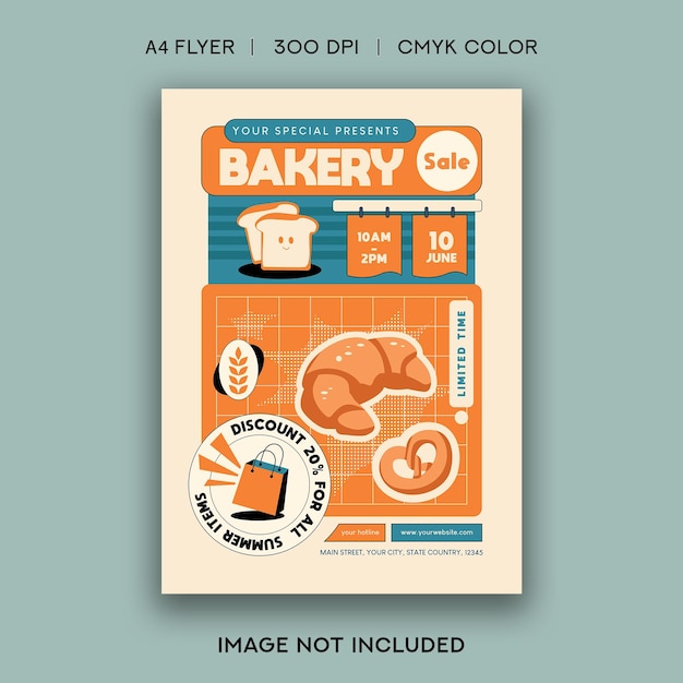 Bakery Sale Flyer