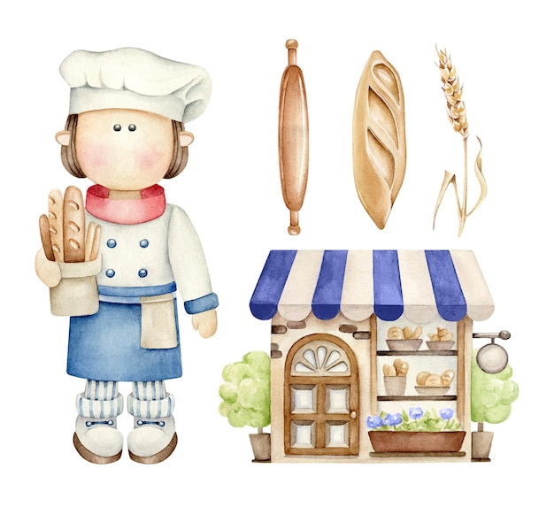 Bakery set.