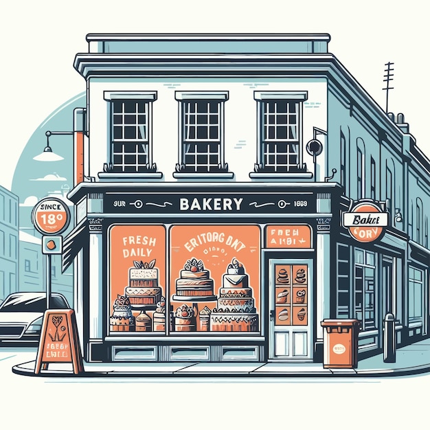 Vector bakery