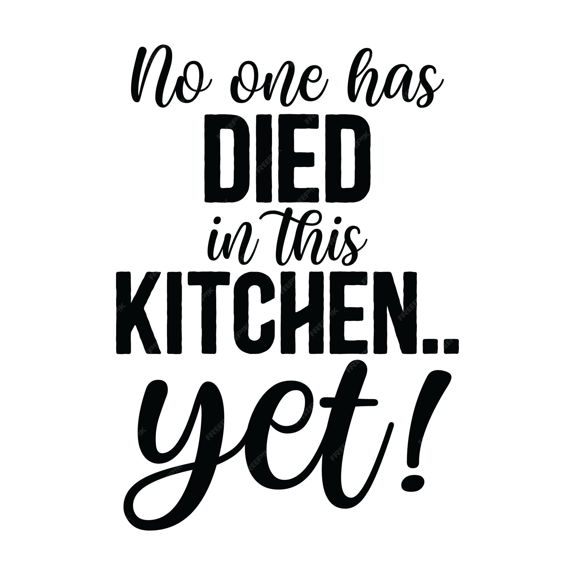 Funny Kitchen Quotes SVG Bundle Free For Commercial Use - So Fontsy