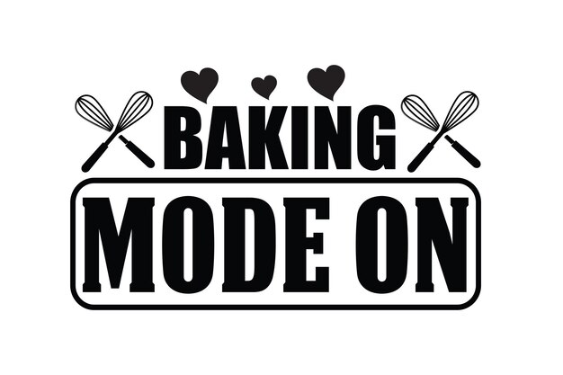 baking tshirt design svg