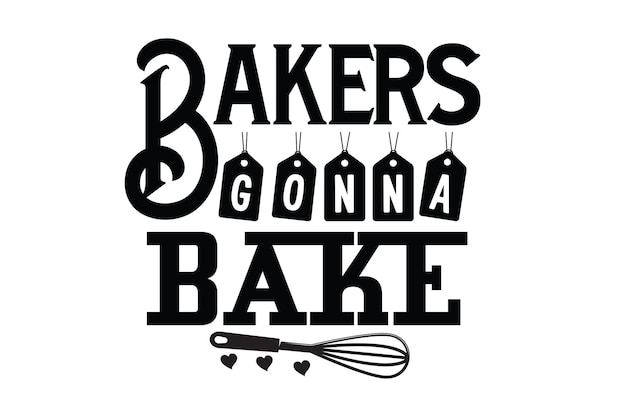 bakken tshirt ontwerp svg