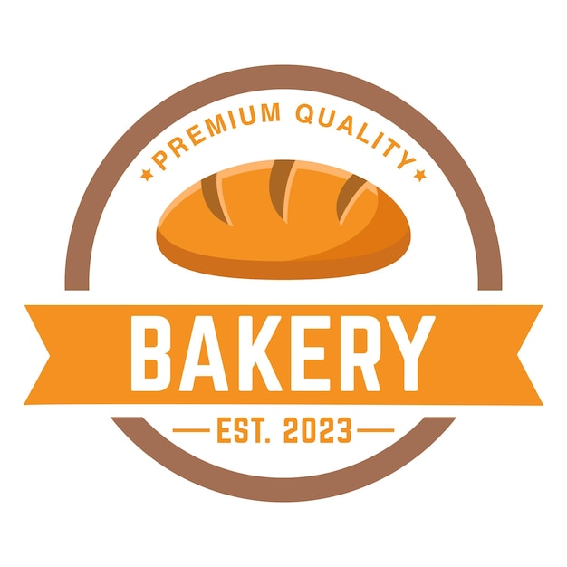 Bakkerij Logo Badges en Labels Stock Vector geïsoleerd logo op witte achtergrond