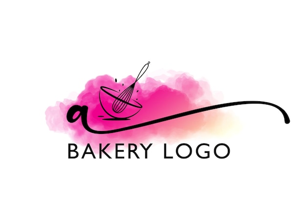 Bakkerij Logo Ontwerp Garde Logo Bakken Logo Voedsel Logo Bakkerij Logo Cake Shop Logo Gebak Logo