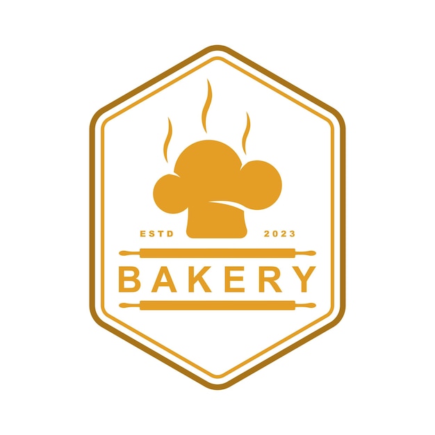 Bakkerij logo sjabloon vectorillustratie