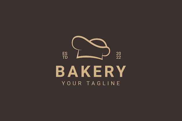 Bakkerij logo vector pictogram illustratie