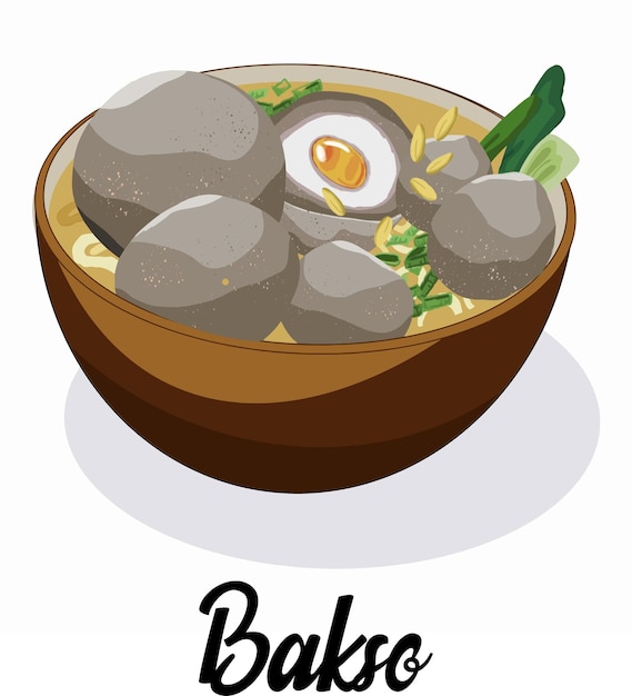 Vector bakso