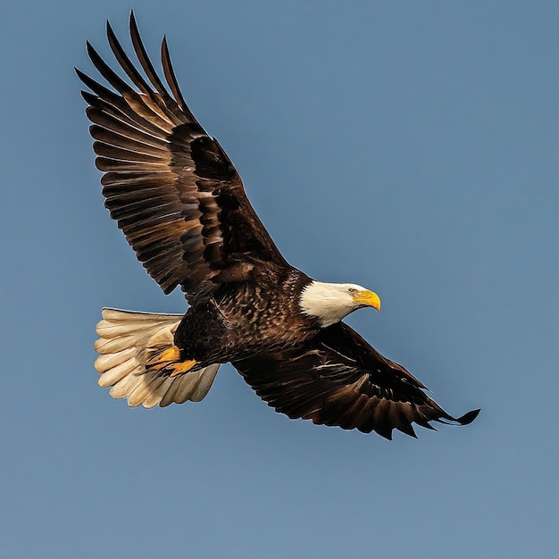 Bald eagle in flight bald eagle in flight