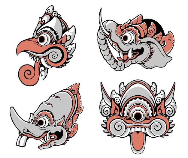 Balinese animal ornament