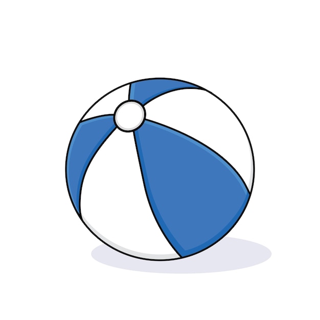 ball beach ball vector icon logo ball toys for kids