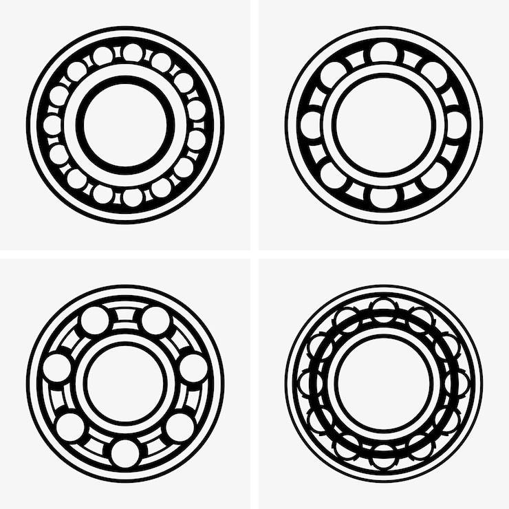 Vector ball bearings