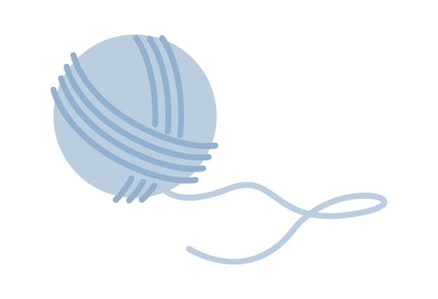 Vector ball of thread icon vector illustration