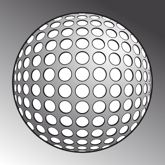 A ball with many circles on it is shown.