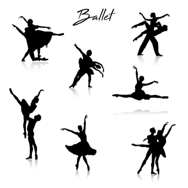 Ballet silhouet