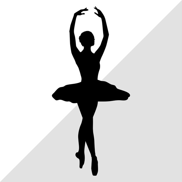 ballet silhouette ballet vector silhouette ballet cartoon silhouette ballet illustration ballet