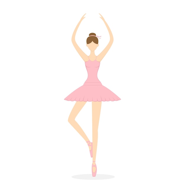 Vector balletdanseres