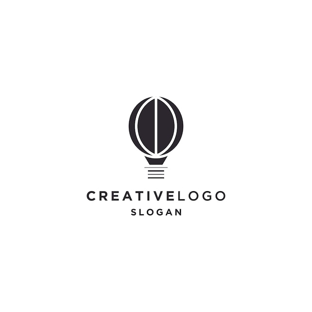 Ballon gas logo icon design template