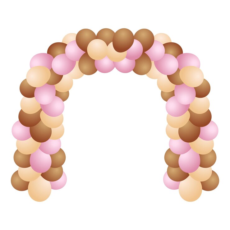 Vector balloon arch