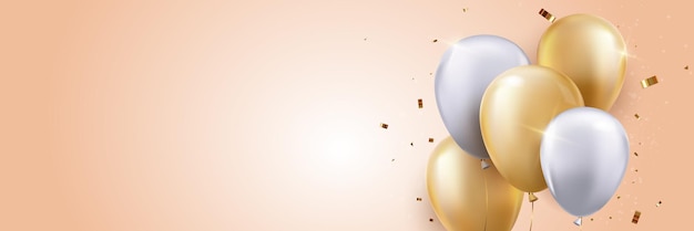 Vector balloon background11