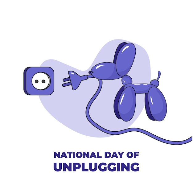 Balloon Dog Vector Unplugging