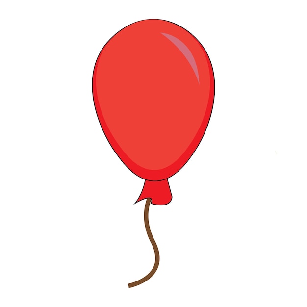 Balloon icon logo vector design template