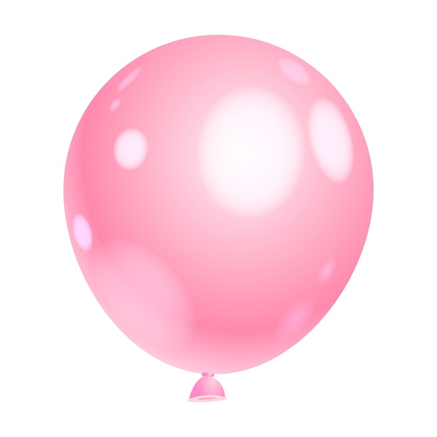 balloon illustration isolated on white