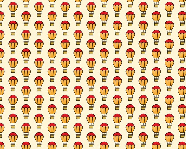 Balloon pattern design free vector