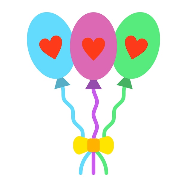 Balloons Icon