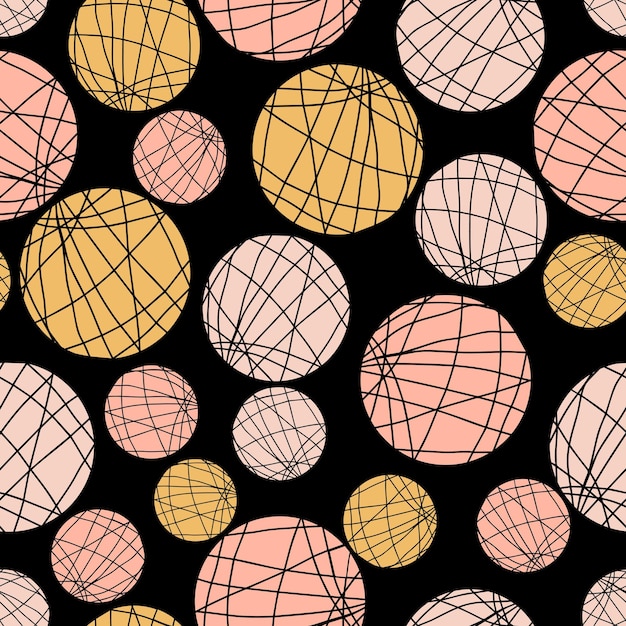 종이 보육 및 편지지 포장 벽지 직물에 대 한 줄무늬 벡터 원활한 패턴 배경으로 서로 다른 크기의 공