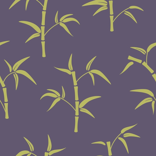 Bamboo seamless pattern