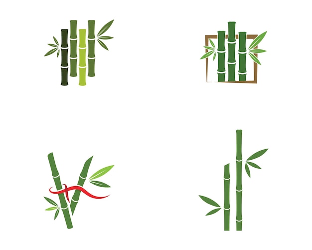Бамбуковая векторная иконка