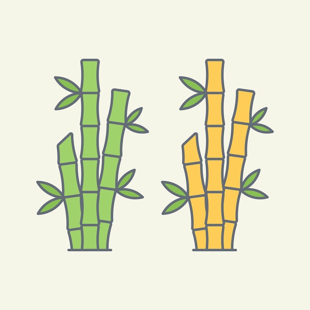 Bamboo vector illustration