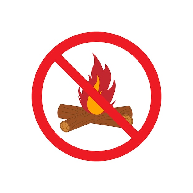 Ban on bonfires No bonfires